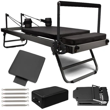 Saliekamais Pilates Reformer trenažieris mājas lie