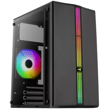 Korpuss AEROCOOL PGS Evo Mini-G (Mini ITX) — melns