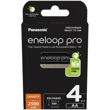 Panasonic eneloop rechargeable battery Pro AA 2500