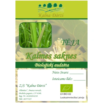 Tēja KALMES SAKNE EKO (Acorus calamus)