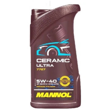 Motoreļļa Mannol 7727-1 Ceramic Ultra 5W-40 1 ltr