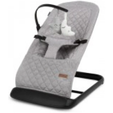 Šūpuļkrēsliņš Kidwell LARO Full grey/black KW-LARO