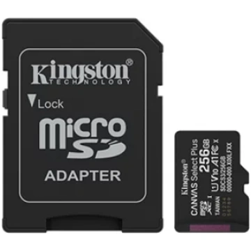 Kingston Canvas Select Plus | 256 GB | microSD | F