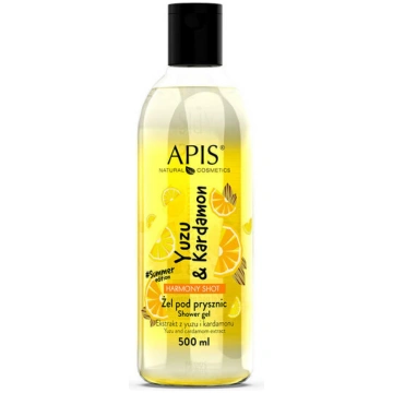 Dušas želeja Apis Harmony Shot Yuzu and Cardamom, 