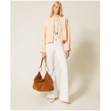 Bomber jacket with kimono sleeves TWINSET Milano
