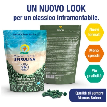MARCUS ROHRER SPIRULINA ricarica 360 cpr Cabassi e