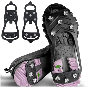 KEELYYY Crampons, vieglie kramponi, smailes apavie