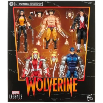Marvel leģendu sērijas Wolverine 5-Pack Komplektā 