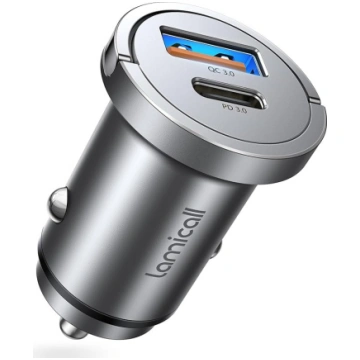 Lamicall 45 W cigarešu aizdedzinātāja USB C auto l