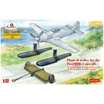 Floats & Trolley for Fw-190 W-1 Fighter A-Model