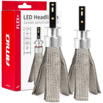 LED Headlights FLEX+ Series H1 canbus 6000K 12-24V