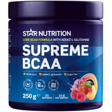 Star Nutrition Supreme Raspberry Peach BCAA Powder