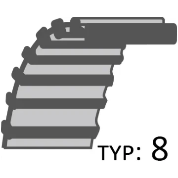 Siksna Stiga MTD nažu piedziņas zębaty /20x2013/