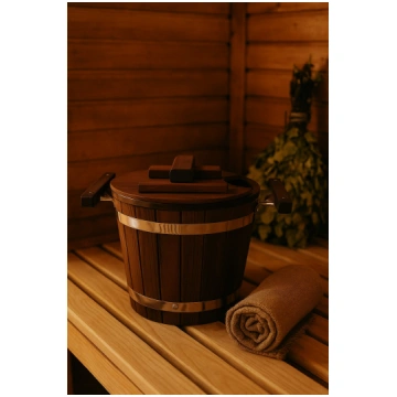 Koka spainis TERMO 20 L ar plastmasas ieliktni - u