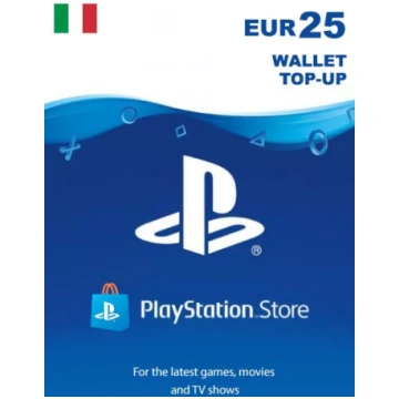 Itālijas PSN 25 EUR Dāvanu Karte Sony