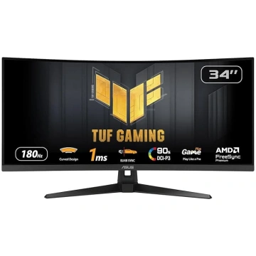ASUS TUF Gaming VG34VQ3B, 34 collu UWQHD izliekts