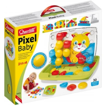 4401 Pixel Baby first toys, xl peg Quercetti