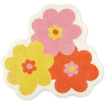TOWN & COUNTRY PLAY Blossom Retro Daisy Bath Mat A