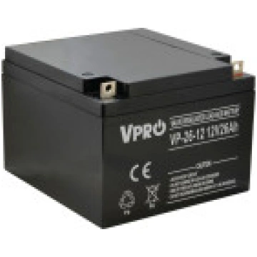 VPRO akumulators 12V/26Ah [Akumulator] 10434