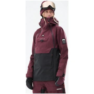 Montec Doom W 21 Ski Jacket Women Burgundy/Black