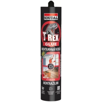 Soudal T-REX līme 310ml EXTRA GRIP sarkana