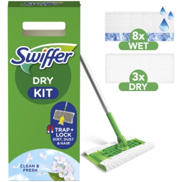 Swiffer Sweeper Starter Kit XXL, 11 Grīdas Lupatas
