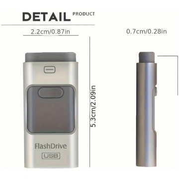 USB atmiņas karte USB zibatmiņa - Saderīga ar iPho
