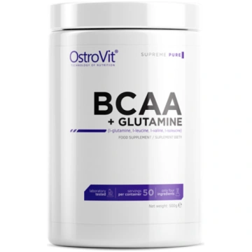 OSTROVIT SUPREME PURE BCAA + GLUTAMĪNS 500G