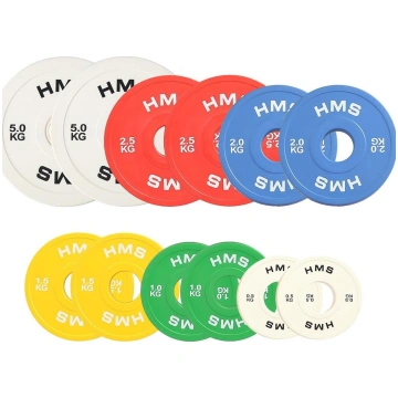 Olimpiskais bumper svaru disks CBRS05 HMS - 2x1.5k
