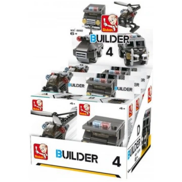 luban Builder Police 4 dažādi seti. Cena par katru