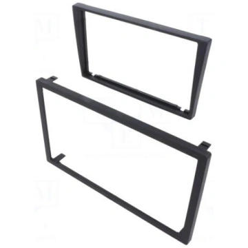 Radio frame | Opel,Renault,Suzuki | 2 DIN | black 