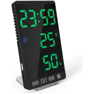 DollaTek Smart Mirror LED pulkstenis Dekoratīvs te