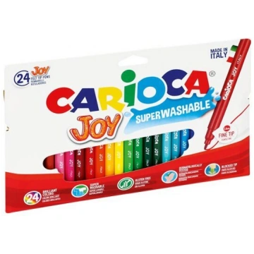 Flomasteri CARIOCA JOY 24 krāsas, 12233024