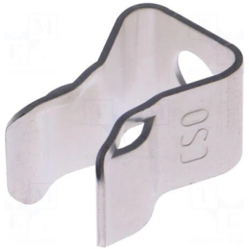 Fuse clips | M5 screw | 10.3x38mm | 32A | Plating: