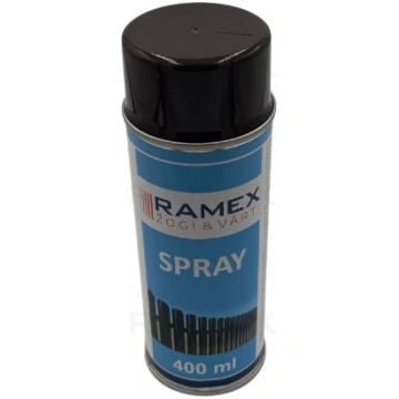 Aerosola krāsa RAMEX RAL 8019 (pelēkbrūns) vārtiem