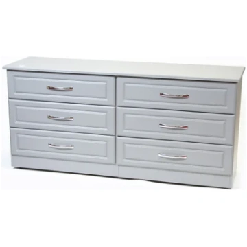Tromso Grey Six Drawer Chest BSA-Woodtech
