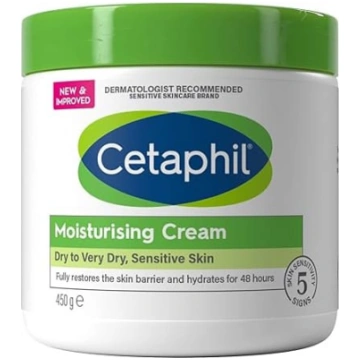 Cetaphil ķermeņa mitrinātājs 450g Mitrinošs krēms 