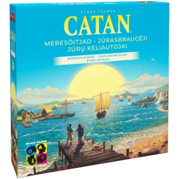 CATAN: Jūrasbraucēji (paplašinājums) 2025 Brain Ga