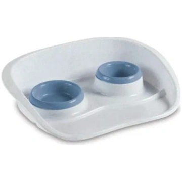 Stefanplast SET DINNER neslīdoša paplāte ar nerūsē