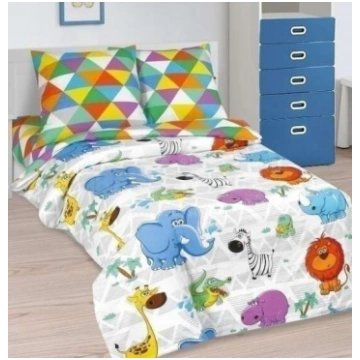 Vasilek Bedding Set Art.183781 Kokvilnas gūltas ve