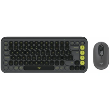 KEYBOARD +MOUSE COMBO POP ICON/GR/GREEN 920-013140