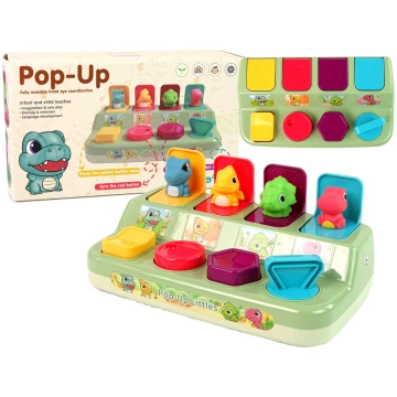 Animal Dinosaurs Toddler Pop-up Dexterity Toy