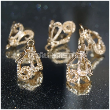 Cepurīte 21 x 14 mm zelta krāsa 1 gb