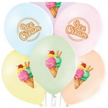 Baloni "Ice Cream" - saldējums, Belbal, 29cm BELBA
