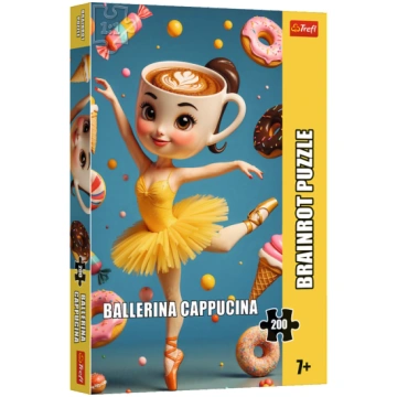 TREFL BRAINROT Puzle Ballerina Cappucina, 200 gab