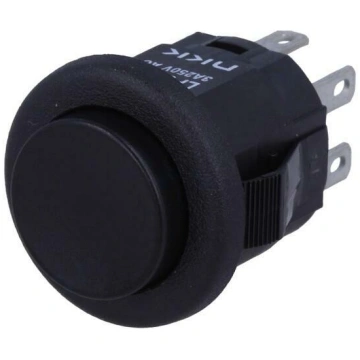 Switch: push-button; Pos: 2; DPDT; 3A/250VAC; 3A/3