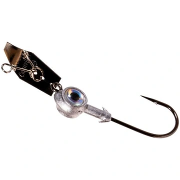 Chatterbait Eye Strike 5/0 3/8 oz/10.6g Silver 2pc