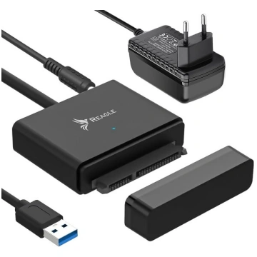 Reagle USB 3.1 SATA adapteris HDD SSD 2.5 3.5 līdz