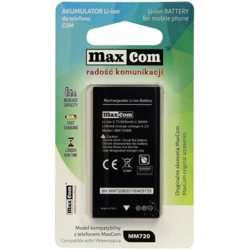 MAXCOM BATTERY LI-ION 720 ( AKUMULATORMAXCOMMM720 
