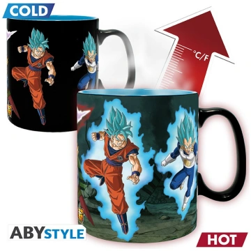 DRAGON BALL SUPER krūze – Saiyans pret Black | Sil